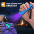 EverBrite Black Light Flashlight, UV Mini Flashlight, 9-Led 395nm Detector for Pet Urine, Stains, Scorpions, 18 AAA Batteries Included...