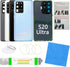 Galaxy S20 Ultra Replacement Back Glass Panel Case with Pre-Installed Camera Lens + All The Adhesive + Repair Tool Kit for Samsung Galaxy S20 Ultr...