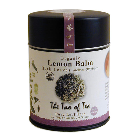 The Tao of Tea, Lemon Balm Herbal Tea, Loose Leaf, 2.0 Ounce Tin...