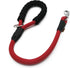 Dog Leash, Braided Rope Traction – Walking Training Lead for Medium/Large Dogs ((1/2") - 2FT, Red)...