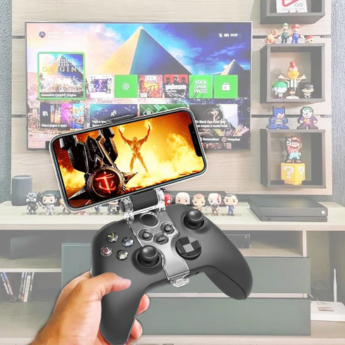 Phone Mount for Xbox Series X Controller, Xbox Series X Controller Mobile Gaming Clip Mobile Phone Holder for Xbox Series X Adjustable Xbox Series...