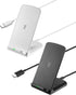 2-Pack Wireless Phone Charger Stand for Android & iPhone - 15W Fast Qi Charging Station for Google Pixel 3 4 XL 5 6 7 8 Pro Samsung Galaxy S25 S24...
