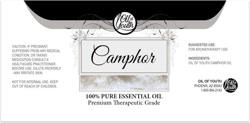 Oil of Youth Essential Oils 8oz - Camphor Essential Oil - 8 Fluid Ounces - Camphor Oil - Essential Oil Bulk...