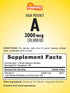 Sundance High Potency Vitamin A Softgels | 3000mcg | 100 Count | Essential Vitamin | Non-GMO and Gluten Free Supplement...