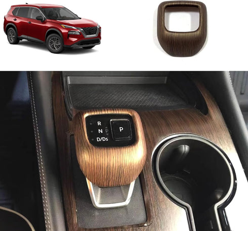Gear Shift knob Cover Compatible with Nissan Rogue 2022 2023 Shifter Trim Transmission Decoration Car Interior Car Accessories (Not for Rogue Spor...