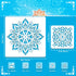 33Pack Mandala Painting Craft Stencils – Mandala Templates 6 x 6 in and 3.5 x 3.5 in Reusable Painted Painting Stencils, Stencils for Painting On ...