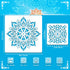 22Pack Mandala Painting Craft Stencils – Mandala Templates 6 x 6 in and 3.5 x 3.5 in Reusable Painted Painting Stencils? Stencils for Painting On ...