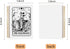 the Overthinker Tarot Card Notebook Journal, Gothic Goth Skull Notebook Journal, Witchy Journal, Goth Office Supplies, Spiral Notebook 5.5x8.3...