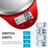 Food Scale, NUTRI FIT Kitchen Scales Digital Weight Grams and Ounces Large Stainless Steel Platform for Baking Cooking Weight Loss, High Accuracy ...