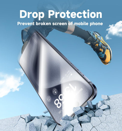 MAGIC JOHN 2 Pack for iPhone 15 Pro (6.1 inch) Tempered Glass Screen Protector, Auto Dust-Elimination Installation, Bubble Free, Dynamic Island Co...