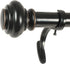 Decopolitan 1-Inch Urn Single Window Treatment Rod Set, 18 to 36-Inch, Antique Bronze...