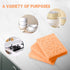 12 - Pack Non-Scratch Scrub Sponges - Sponges for Dishes and Washing Dishes, Cleaning Sponges for Kitchen Home and More?Orange?...