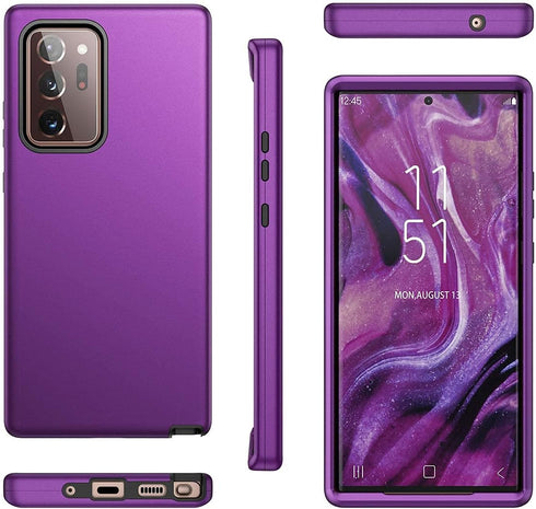 WeLoveCase for Galaxy Note 20 Ultra Case, Cover 3 in 1 Full Body Heavy Duty Protection Hybrid Shockproof TPU Bumper Protective Case for Samsung Ga...