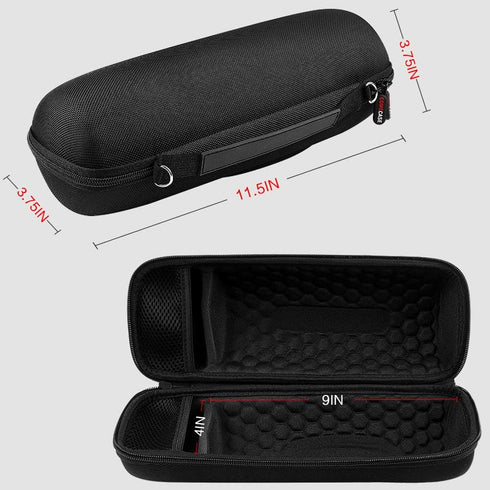 COMECASE Hard Travel Case for JBL Charge 4/ Charge 5 Waterproof Bluetooth Speaker. Carrying Storage Bag Fits Charger and USB Cable (Case Only) - B...