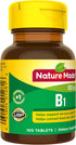 Nature Made Vitamin B1 100 mg, Dietary Supplement for Energy Metabolism Support, 100 Tablets, 100 Day Supply...