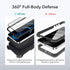 Defense iPhone 12 Case iPhone 12 Pro Case with Two Screen Protector 3 Layer Rugged Heavy Duty Cases for iPhone 12/ iPhone Pro,6.1 inch 2020 (Black...