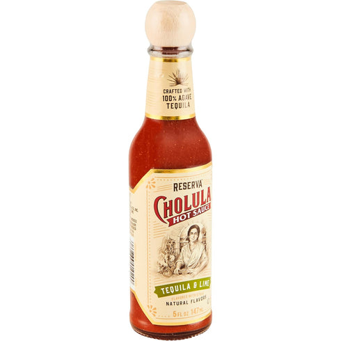 Cholula Tequila & Lime Reserva Hot Sauce (Crafted with 100% Agave Tequila), 5 fl oz...