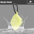 Waterproof Case for Airpods 3,Unibody Design,Soft Silicone Protective Case,Wireless Charging,LED Visible,with Keychain(Green&Night Glow)...