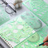 MWELLEWM 11 Pcs/Set Geometric Drawing Template Stencils Drawing Rulers Multi-Function Measuring Ruler for Studying, Designing and Building School ...