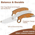 Kids Knife Set for Real Cooking with Sharped Blade for Children, Finger Guard & Educational Ring for Cutting Trainning, Rosewood Handle & Stainles...