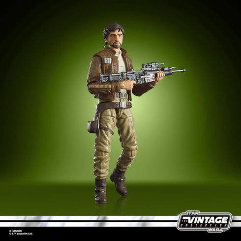 STAR WARS The Vintage Collection Captain Cassian Andor, Rogue One: A Story 3.75 Inch Collectible Action Figure...