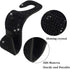 2 Pack Car Hooks, 2021 New Bling Rhinestones Crystal Hooks Car Decorations Auto Seat Back Organizers Strong and Durable Backseat Hanger Storage Un...