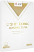 A-SUB Iron-On Heat Transfer Paper for White and Light Fabric 8.5x11 inches T Shirt Transfer Paper for Inkjet Printer Wash Durable, Long Lasting Tr...