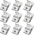 N268241 Belt Clips For Dewalt 304 Stainless Steel Drill Clips Tool Hooks with Screws Fit for 20V Power Tools DCD980 DCD980L2 DCD985 DCD985L2 (9 Pa...