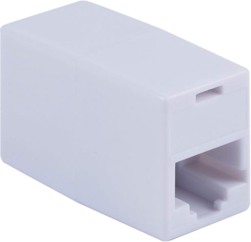 Power Gear in-Line Network Coupler, Connects RJ45 Ethernet Cables to Modems, Routers, Hubs, CAT5, CAT5E, White, 76750, 1 Pack...