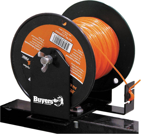 Buyers Products LT40 Weed Wacker Commercial Trimmer Line Holder, with Mounting Hardware & Low Profile Steel Bracket Supports 3 Pound Spools for La...