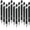 Ballpoint Pen with Stylus Tip,12 Pcs 1.0 mm Black Ink Metal Pen,2 in 1 Stylus Ballpoint Pens,Metal Stylus Pen for Touch Screens,Comfortable Writin...