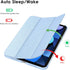 DTTO Case for New iPad Air 11 inch M2 / iPad Air 5th&4th Generation 10.9 Inch, Hard Back Sparkled and Sheen Front Cover for iPad Air Case 2024/202...