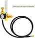 Inert Gas Welding Hose 6.56FT - Argon Flow Meter Regulator Adapter Hose - Mig Tig, 5/8" UNF-18RH Fittings...