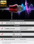 FHG USB C Headphones for Samsung Galaxy S24+ Ultra S23 Z Fold 6, Hi-Res Audio USB C Earbuds Microphone Volume Control for iPhone 15 Pro Max Ipad, ...