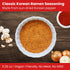 Korean Ramen Soup Seasoning Powder, Hot and Spicy Flavor, Vegan Instant Broth Mix, 5.29 oz Pack – Product of Korea...