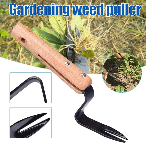 Kana Hoe 217 Japanese Garden Tool - Hand Hoe/Sickle is Perfect for Weeding and Cultivating. The Blade Edge is Very Sharp., Beige-028...