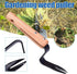 Kana Hoe 217 Japanese Garden Tool - Hand Hoe/Sickle is Perfect for Weeding and Cultivating. The Blade Edge is Very Sharp., Beige-028...