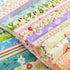 flic-flac Quilting Fabric Squares 100% Cotton Precut Quilt Sewing Floral Fabrics for Craft DIY (6 x 6 inches, 120pcs)...