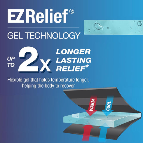 MUELLER Sports Medicine EZ Relief™ Foot Sleeve, Hot & Cold Reusable Gel Compression for Men and Women, Pain & Swelling Relief for Plantar Fasciiti...