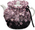 Pink Cherry Blossom Print Tea Cozy Cotton Tea Cosy for Teapots Keep Warm Teapot Cover Insulated Kettle Cover for Home Kitchen Table Decor...