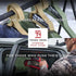 Rhino Tough Hook Heavy Duty Clothes Hangers – USA-Made Military Grade Coat Hanger for Body Armor & Jacket – 200-lb Capacity Suit Hangers for Heavy...