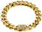 TOPGRILLZ Gold Bracelet Cuban Link Iced out 14K Gold Plated Hip Hop Miami Solid Cuban Link Bracelet for Men 10mm Diamond Clasp Gifts for Women...