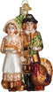 Old World Christmas Pilgrim Thanksgiving Glass Blown Ornaments for Christmas Tree...
