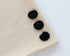 200pcs 5/8 inch (15mm) Black Buttons 2 Holes Resin Button for Sewing and DIY Crafts...