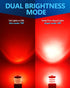 Yorkim 7440 LED Bulb Red 7443 led brake lights bulb with Projector 7441 7444 W21W T20 led bulb Replacement Lamp for brake lights tail lights turn ...