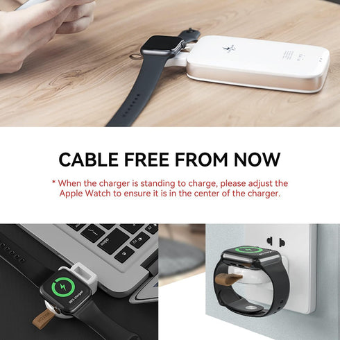 ???????? ???????????????? for Apple Watch Wireless Charger 2 Pack, Portable iWatch Charger, Travel Cordless Charger, Magnetic Wireless Charging Co...