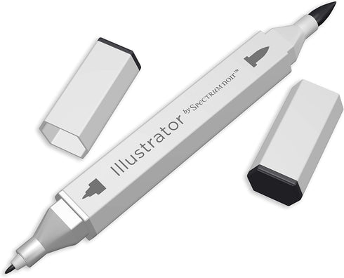 Illustrator by Spectrum Noir Tip Artist Alcohol Marker 6 Piece Tints...