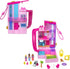 Barbie Polly Pocket Dreamhouse Compact, Dollhouse Playset with 3 Micro Dolls, 1 Puppy, 11 Accessories, Elevator & Pool...