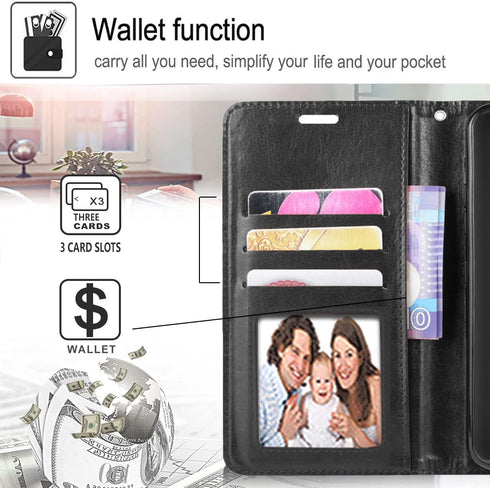 STARSHOP Compatible with LG K31 Rebel Phone Case, LG Aristo 5 Case, LG Phoenix 5 Phone Case, Fortune 3 Case, with [Tempered Glass Protector Includ...
