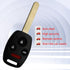 Keyless Entry Remote Control Uncut Car Ignition Key Fob Replacement for 2003 2004 2005 2006 2007 Honda Accord OUCG8D-380H-A 313.8 Mhz ID46 Chip (P...